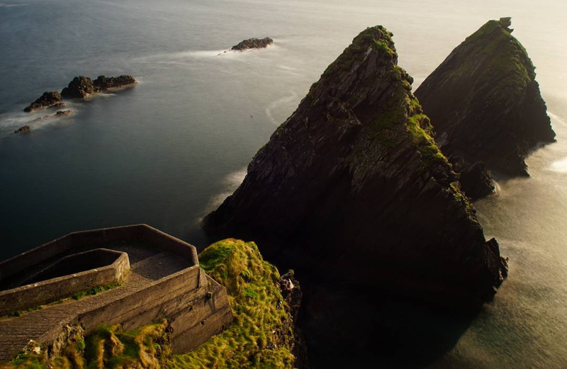 Dunquin Harbor, Co. Kerry Ireland. 30 second exposure